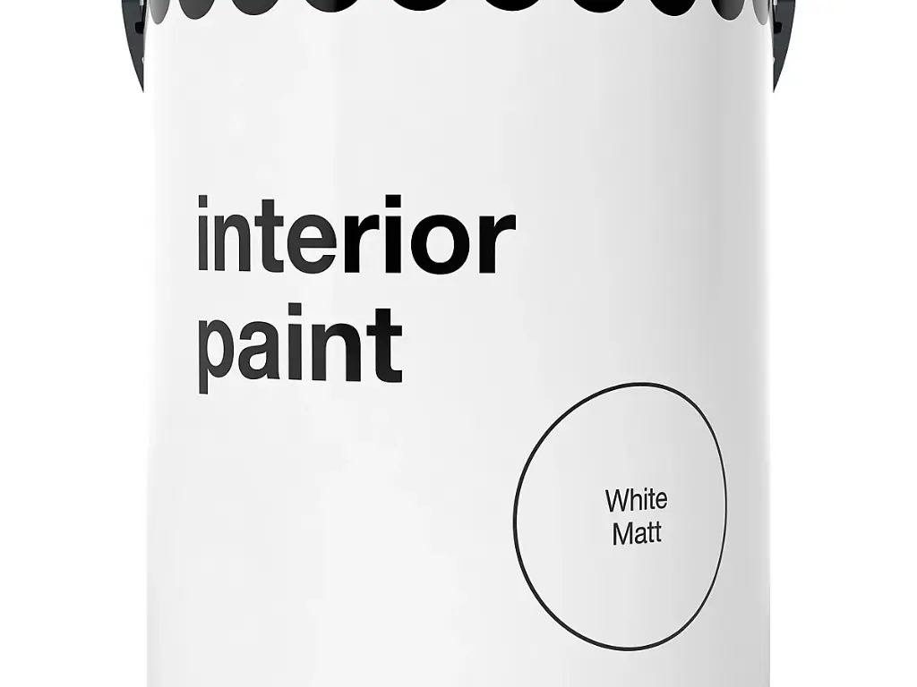 室內牆面乳膠漆－啞光白（5 公升）