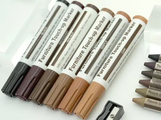 Furniture Repair Touch-Up Markers (Set of 6 Colors)