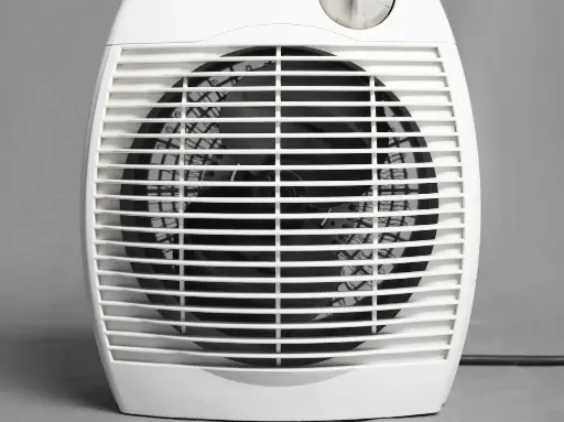 Mini Electric Fan Heater (800W/1200W Settings)